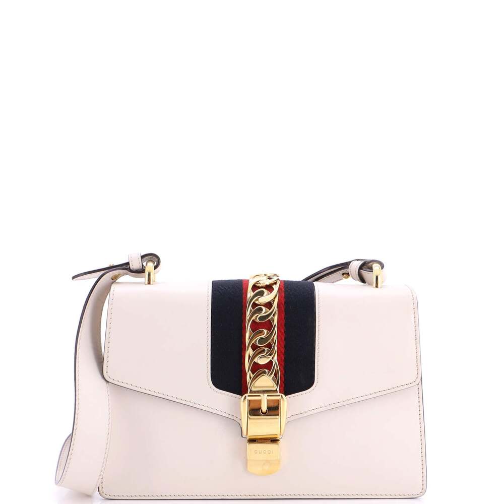 Gucci Sylvie Shoulder Bag Leather Small #281590G10B